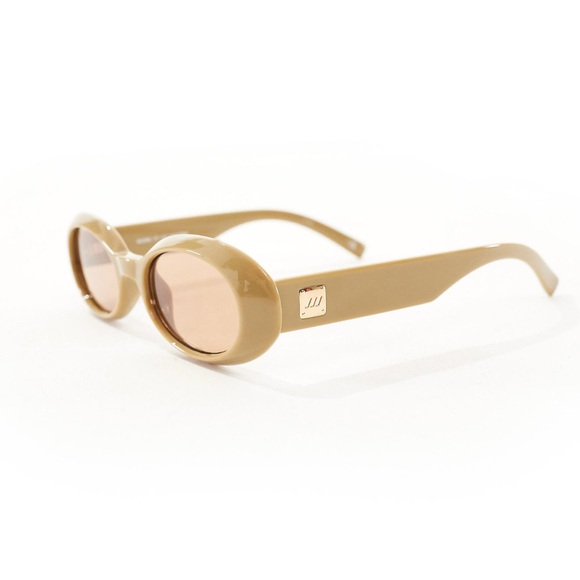 Chic Pistachio Oval Le Specs Sunglasses main image 4